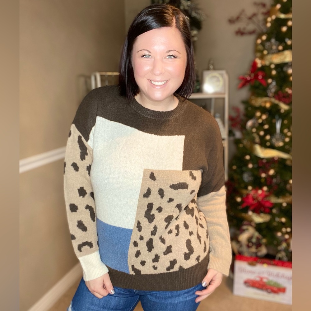 A mix of Colorblock Top